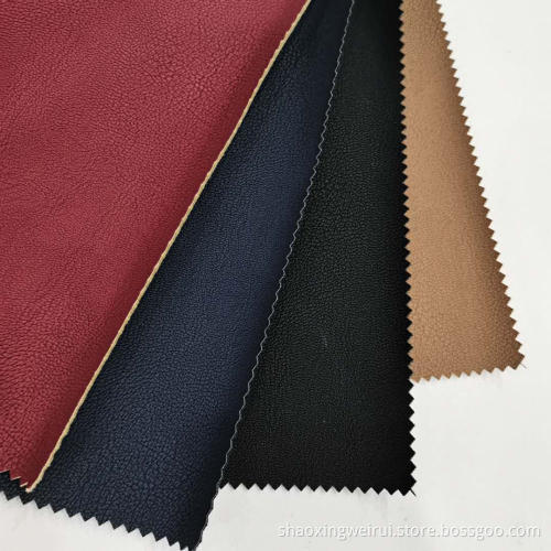 Two-tone Raffy Leather PU Artificial Leather